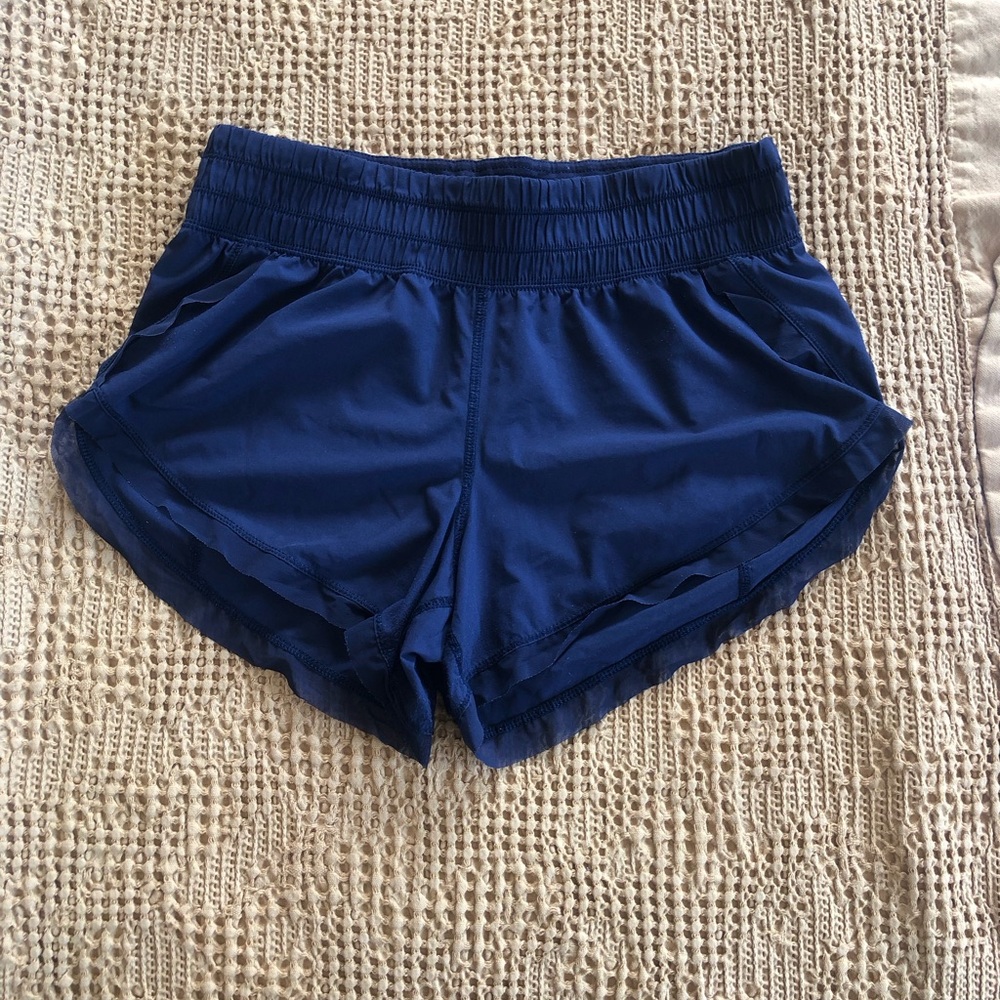LULULEMON NAVY SHORTS
